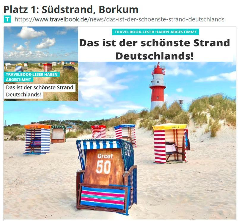 Appartement Haus Deutsche Bucht à Borkum Extérieur photo